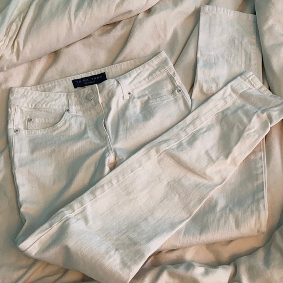 Trina Turk Denim - Tina Turk white jeans size 0